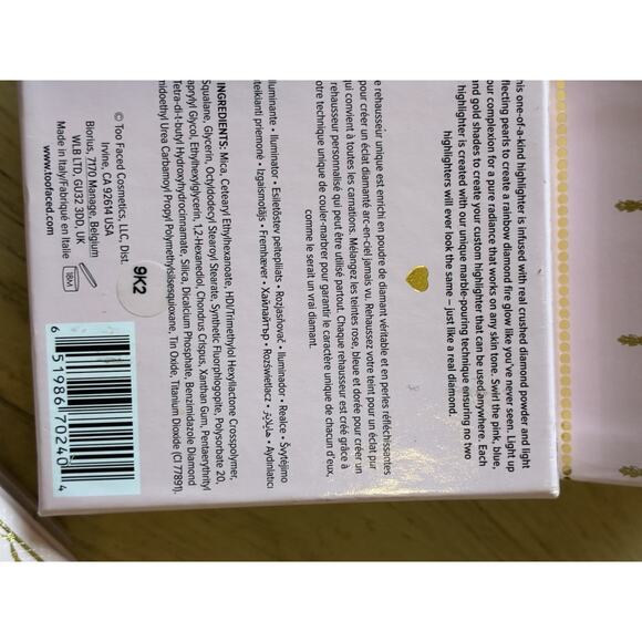 Two Faced Diamond Light Multi-Use Diamond Fire Highlighter 0.42 Oz - Picture 9 of 12